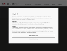Tablet Screenshot of falkenstein.de
