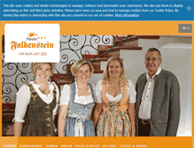 Tablet Screenshot of falkenstein.it